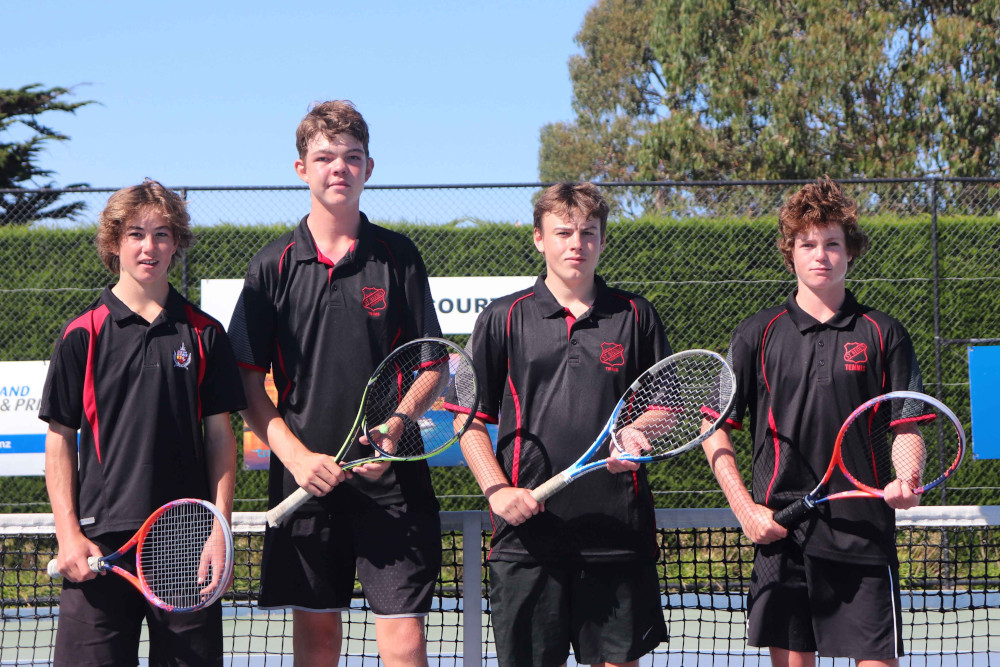 st bede's college tennis NZ テニス